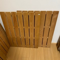 【取引決定 】頑丈 すのこ　4枚セットの画像