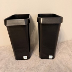 【美品】黒ゴミ箱の画像