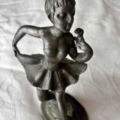 イタリア ヴィンテージ ピューター製 バレリーナ③の画像