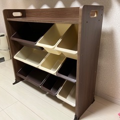 おもちゃ　収納　ラックの画像