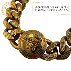 ヴェルサーチ VERSACE チョーカー メデューサ グレカ ゴールド