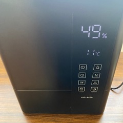 AND・DECO UV除菌機能付き ハイブリッド加湿器 ブラックの画像