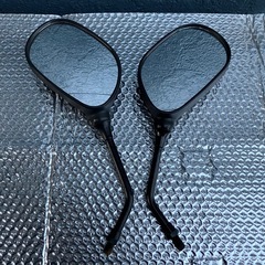 バイク用ミラー　左右セット　美品②の画像