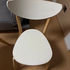 IKEA ノールドミーラ ホワイト チェアの画像