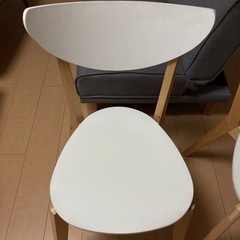 IKEA ノールドミーラ ホワイト チェアの画像