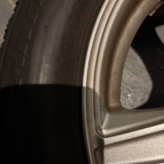 185/60R15 スタッドレスタイヤ４本セット　アルミの画像