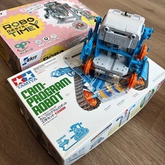 タミヤ ロボット　おもちゃ　仕掛け　プログラミング　プラモデル　の画像