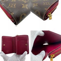 ルイヴィトン LOUIS VUITTON 二つ折り財布 モノグラム ポルトフォイユ・ルー M82377 ピンクの画像