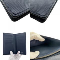 ルイヴィトン LOUIS VUITTON 長財布 エピ ポルトフォイユ ブラザ M81371 ネイビーの画像