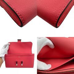 エルメス HERMES 長財布 エバーカラー コンスタンスロング ローズアザレの画像