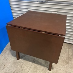 収縮式ダイニングテーブル 木製テーブル 机 ダイニングテーブルの画像