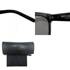 イヴサンローラン YVES SAINT LAURENT サングラス YSLロゴ SLM40/F ブラックの画像