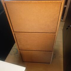 【オマケ商品】購入可能　カラーボックス　茶色の画像