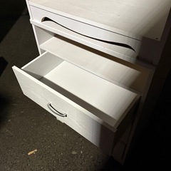 チェスト　美品　ホワイト　無料
の画像