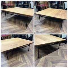 1186 Ritzwell リッツウェル 木製 リビングテーブル ローテーブル 正方形　の画像