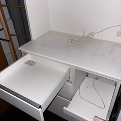 食器棚　ホワイト　美品　無料の画像