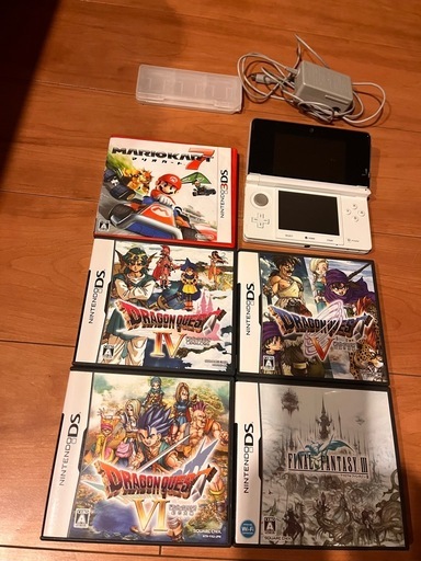 ニンテンドー3DS本体 ドラクエ4.5.6 FF3 マリオカート (evisbeats) 牧
