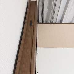 ベッドフレーム　　ニトリ　コンセント付きの画像