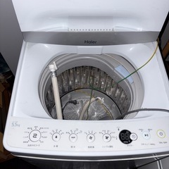 洗濯機　ハイアール　無料　美品の画像
