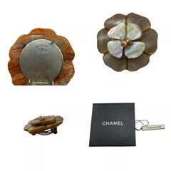 シャネル CHANEL イヤリング カメリア 97P ベージュの画像