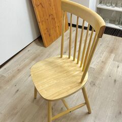 木製チェア 1脚の画像