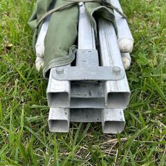 米軍　折りたたみベットの画像