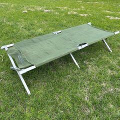 米軍　折りたたみベットの画像