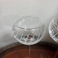 エルメス ファンファーレ ワイングラス ペアの画像