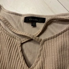 【rienda】ワンピース ベージュの画像