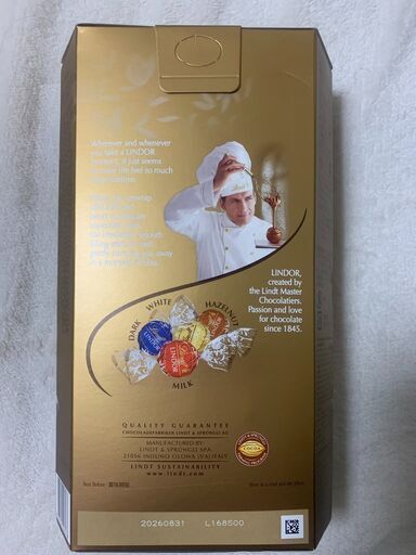 リンツ リンドール チョコ 4種 600g（約48個）1箱