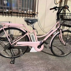 Yamaha 電動アシスト自転車 pas ami 電動自転車 26インチの画像