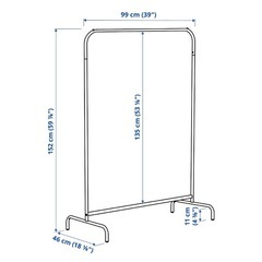 ハンガーラック　IKEAの画像