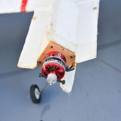 eppラジコン飛行機　モーター、アンプ、サーボ付き　練習用にの画像