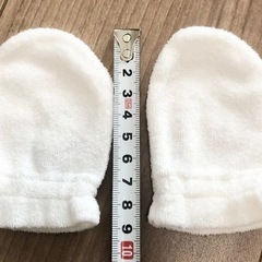 ベビーミトン、ベビーキャップセットの画像