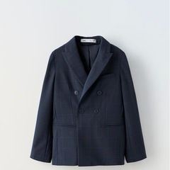 新品★ZARA ザラ　キッズ　スーツ　セットアップ　ジャケット　パンツ160サイズの画像
