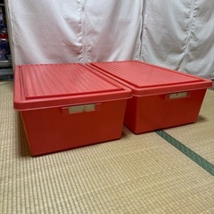 昭和
レトロ収納ケース2つ の画像