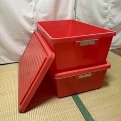 昭和
レトロ収納ケース2つ 
