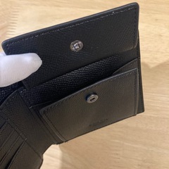 コーチ　コインウォレットブラック２つ折財布I②【新品未使用】の画像