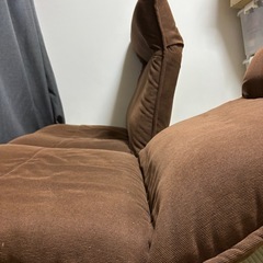 【お譲りします】茶色ソファーの画像