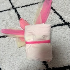 スリコ　エコバッグ　リボン付き　チュール素材の画像