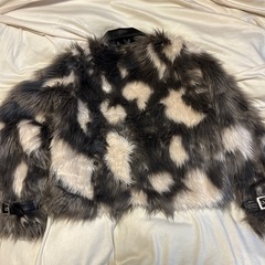 GYDA レイヤードエコファーベストライダースジャケットの画像