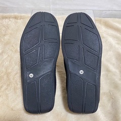 X-LARGE コーデュロイ スリッパ モカシン ルームシューズ 黒の画像