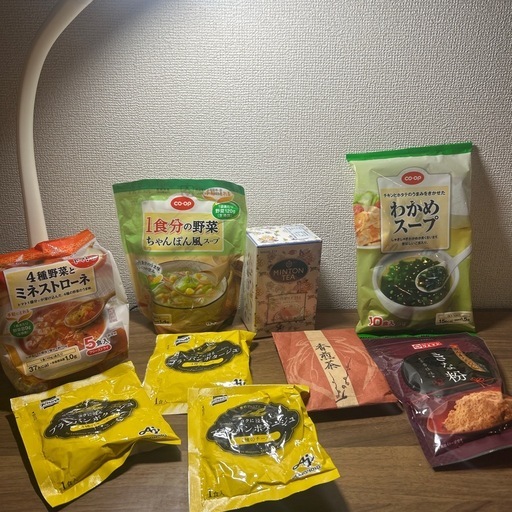 未開封粉物・インスタント