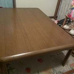 長方形こたつの画像