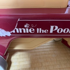 くまのプーさん　おしゃべりウォーカーライダー　手押し車　三輪車の画像