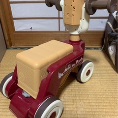 くまのプーさん　おしゃべりウォーカーライダー　手押し車　三輪車の画像