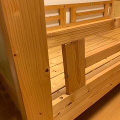 取引終了。あげます。2段ベッドの画像