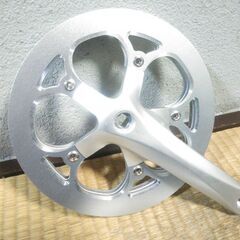 決定★クロスバイク★アルミクランク左右set★５３Ｔ-１７０ミリ★の画像