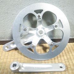 決定★クロスバイク★アルミクランク左右set★５３Ｔ-１７０ミリ★の画像