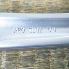 決定★クロスバイク★アルミクランク左右set★５３Ｔ-１７０ミリ★の画像